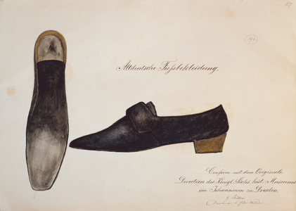 Vintage German Footwear (w/c on paper)