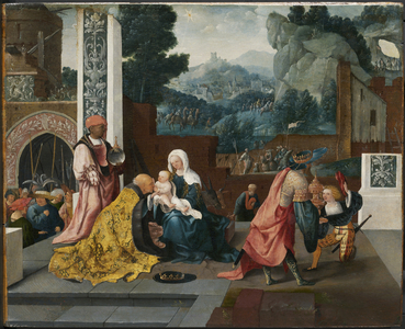 Adoration of the Magi, c.1519 (oil on panel)