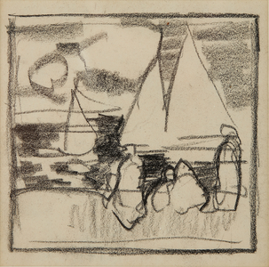 Royan, C.1910 (charcoal)