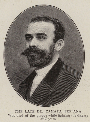 The Late Dr Camara Pestana (engraving)