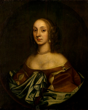 Portrait of a Lady (oil on canvas)