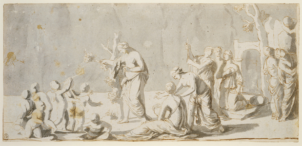 Dryope (pen & ink on paper)