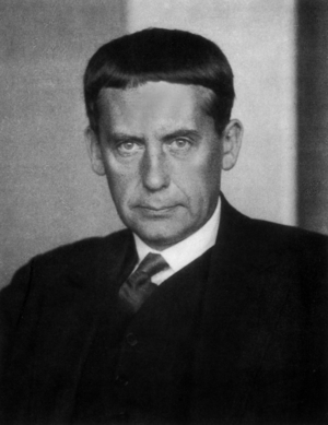Walter Gropius, 1928 (b/w photo)
