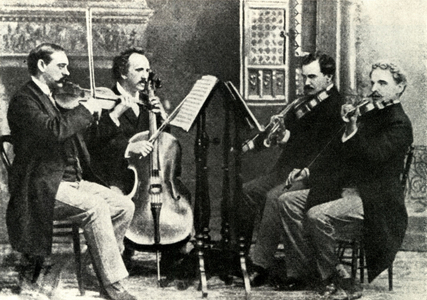Kneisel Quartet playing in Boston