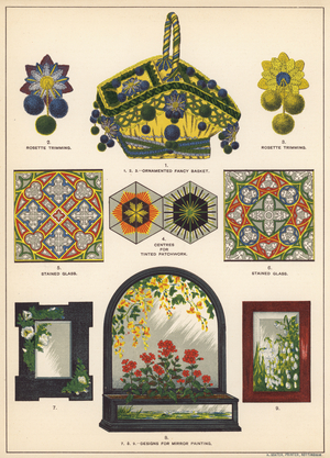 Decorative items (colour litho)