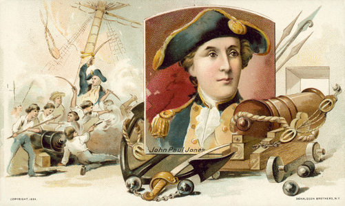 John Paul Jones (chromolitho)
