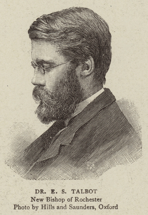 Dr E S Talbot (engraving)