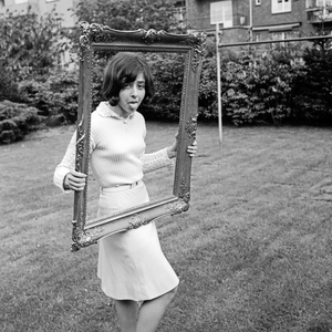 Greek German singer Vicky Leandros at Hamburg, Germany 1960s