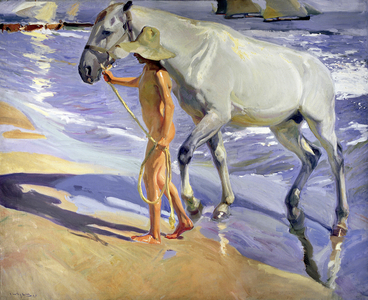 The Horse's Bath, 1909 (oil)