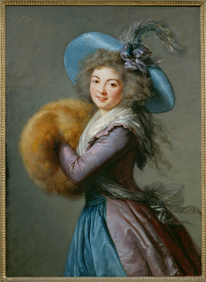 Mme Mole-Raymond (painting on wood)