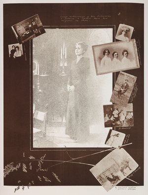 Untitled (No.16) from "House with the Mezzanine" series, 1991 (litho on cream paper)