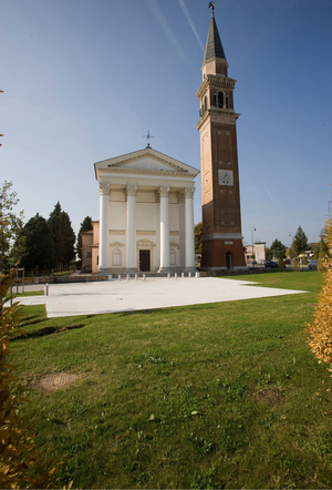 St. Andrea church, Venegazzù Veneto, Italy