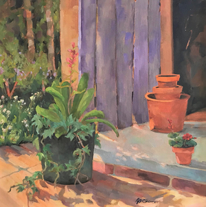 Garden Door, 2003 (oil on canvas)