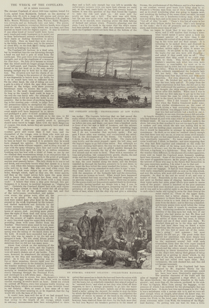 The Wreck of the Copeland (engraving)