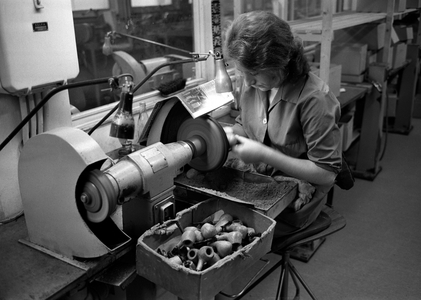 Lillehammer 1972. G. Larsen's pipe factory at Lillehammer …,1972 (photo)