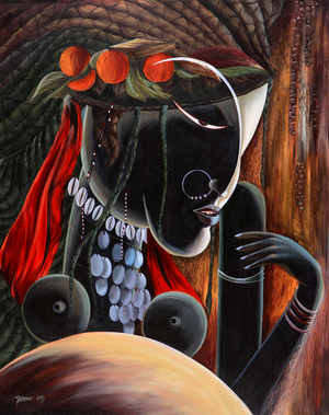 Untitled (acrylic on canvas)