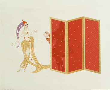 Mystery of the Courtesan (serigraph)