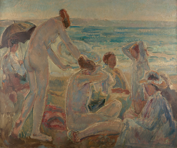 The breeze (oil on canvas)