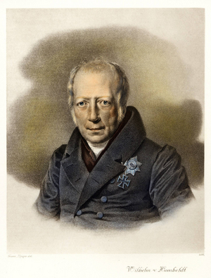 Wilhelm Baron von Humboldt (copper plate print)