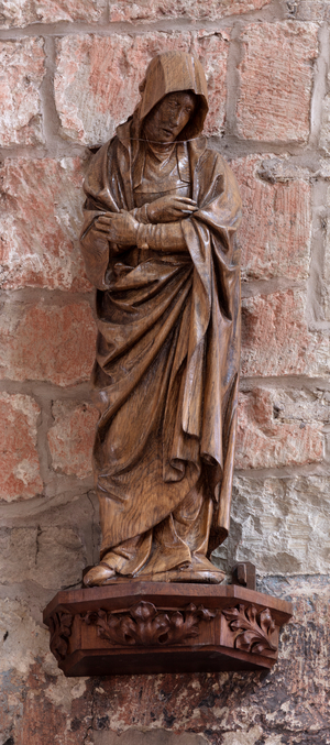 Paris Church, Onze-Lieve-Vrouw-Lombeek, Roosdaal, Belgium, (sculpture)