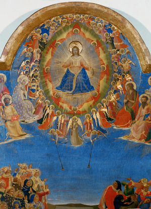 The Last Judgement, Christ in his glory (fresco)