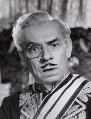 German actor Paul Henckels, Germany mid 1950s (b/w photo)