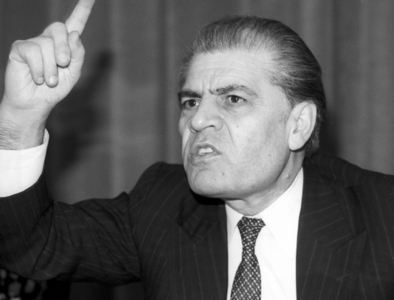 Dumitru Mazilu during an interview ... in 1990 (photo)