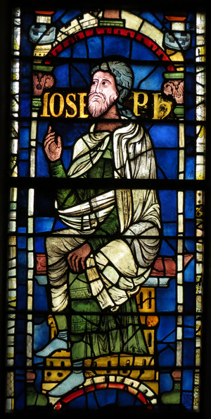 Joseph, Canterbury Cathedral, 12th-13th century (stained glass)