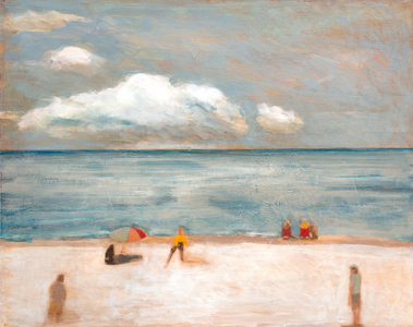 Sense of Peace, 2023 (oil on panel)