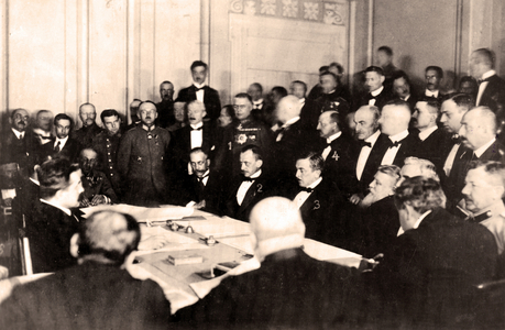 I. WK - Bread Peace of Brest-Litovsk 1918 (photo)