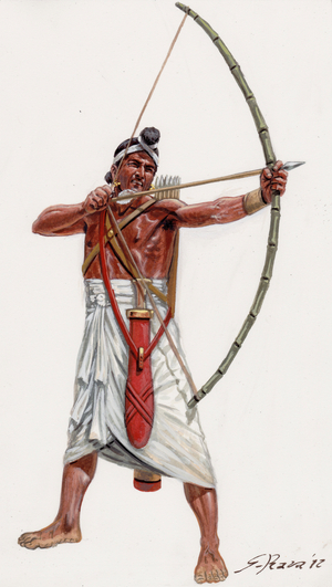 Indian Archer of Poros Army