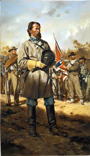 Colonel Of The Confederacy, 1986 (oil on canvas)