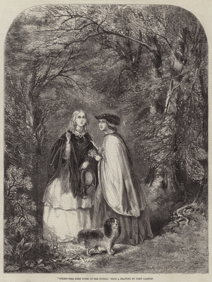 Spring, the First Notes of the Cuckoo (engraving)