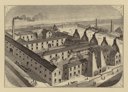 Messrs Taylor, Tunnicliff and Co, Hanley (engraving)