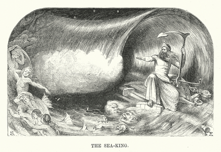The sea-king (engraving)