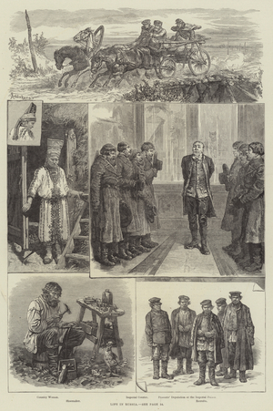 Life in Russia (engraving)