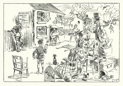 AD 1080, Evictions in Hampshire (litho)