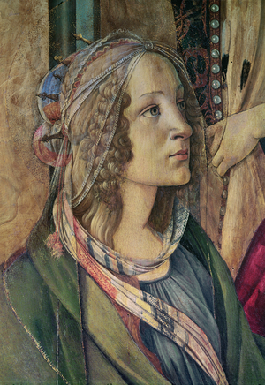 Detail of St. Catherine from the Altarpiece of San Barnaba, c.1488 (tempera on panel)