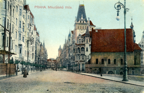 Prague Jewish Quarter - 'Mikulasska trida', c