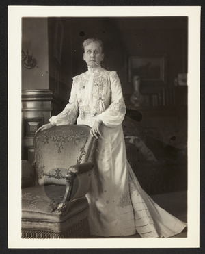 Mrs John Arbuckle, c.1900-10 (b/w photo)