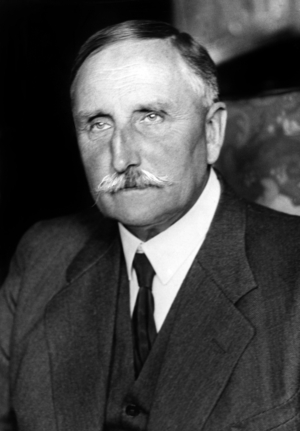 Portrait of Karl Ernst Haushofer, 1939 (b/w photo)