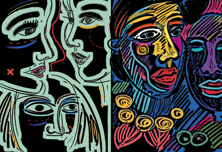 Facial differences, 2007 (computer graphics)