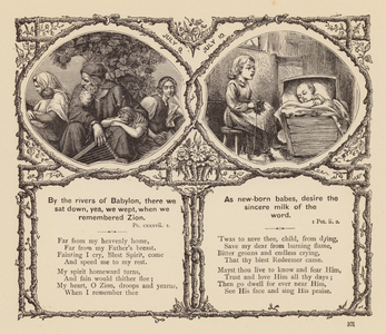 Page from the Children’s Daily Bread (engraving)