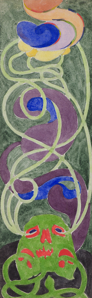 Study for Envy, c.1898 (w/c)