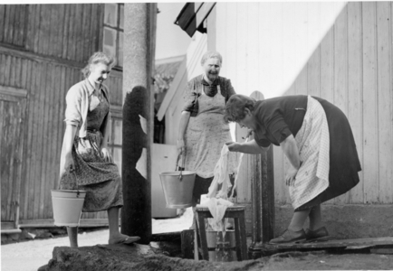 Oslo, 19561001 The old town of Enerhaugen, which was demolished in the late 50s / early 60s ..., 1956 (photo)