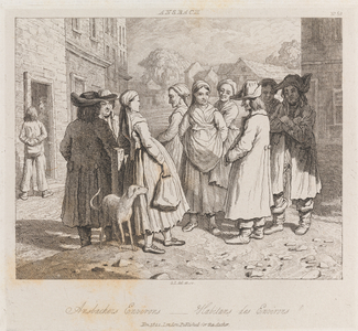 Anbachers, Ansbach, c.1821 (etching)