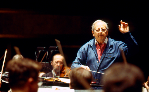 Andre Previn at the Théâtre des Champs-Élysées, Paris, 2000 (photo)