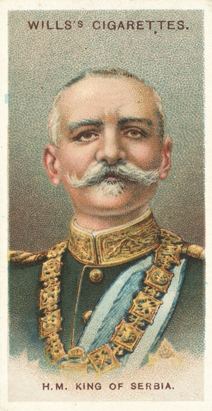 HM King of Serbia (chromolitho)