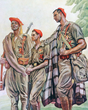 Carlist family of three generations fight in the Spanish Civil War