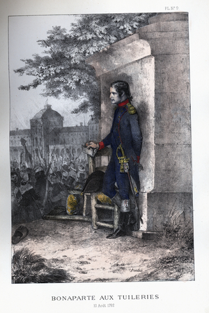 Napoleon at the Tuileries, 10,August 1792